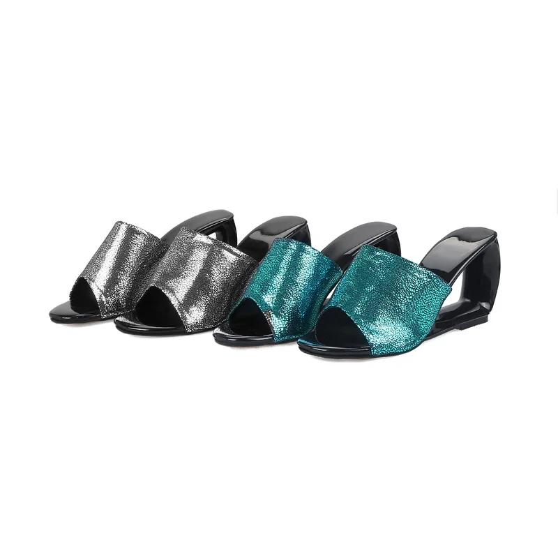 ZVQ брендовые сексуальные женские тапочки обувь с открытым носком 2019 летние Новый