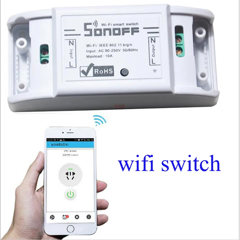 Itead Sonoff базовый пульт дистанционного управления Wifi переключатель умный дом
