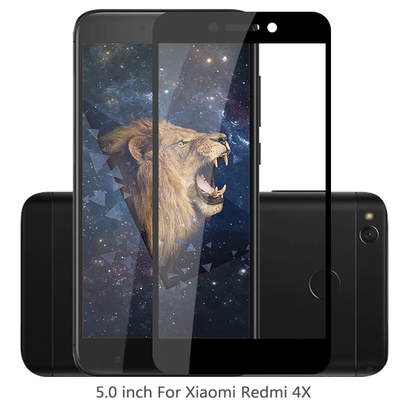 Взрывозащищенное Закаленное стекло для Xiaomi Redmi 4X жесткая Защитная стеклянная