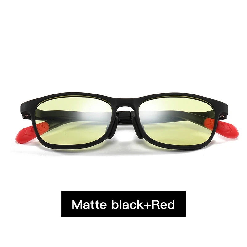 Black Red-Small Анти-синий светильник, детские очки, игровая компьютерная Блокировка лучей, UV400, прозрачные милые очки для мальчиков и девочек, защитные очки для глаз - Цвет оправы: Black Red-Small