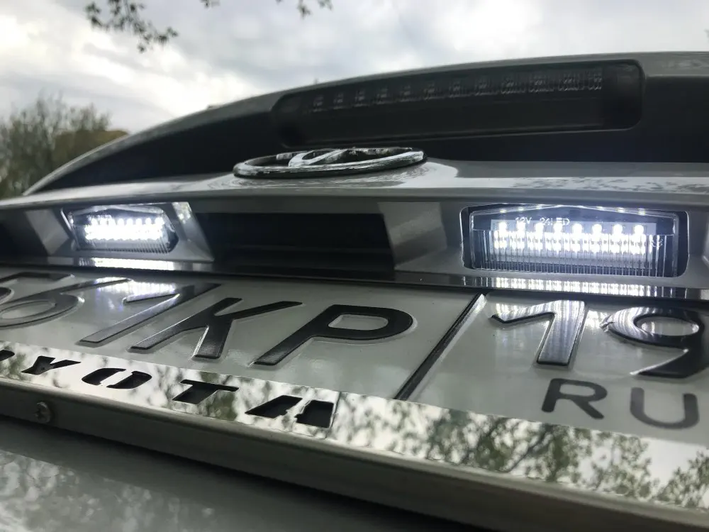 Никакой ошибки 18SMD светодио дный номерной знак свет замена лампы для Prius ZVW 30/NHW20 VENZA LEXUSCT200H
