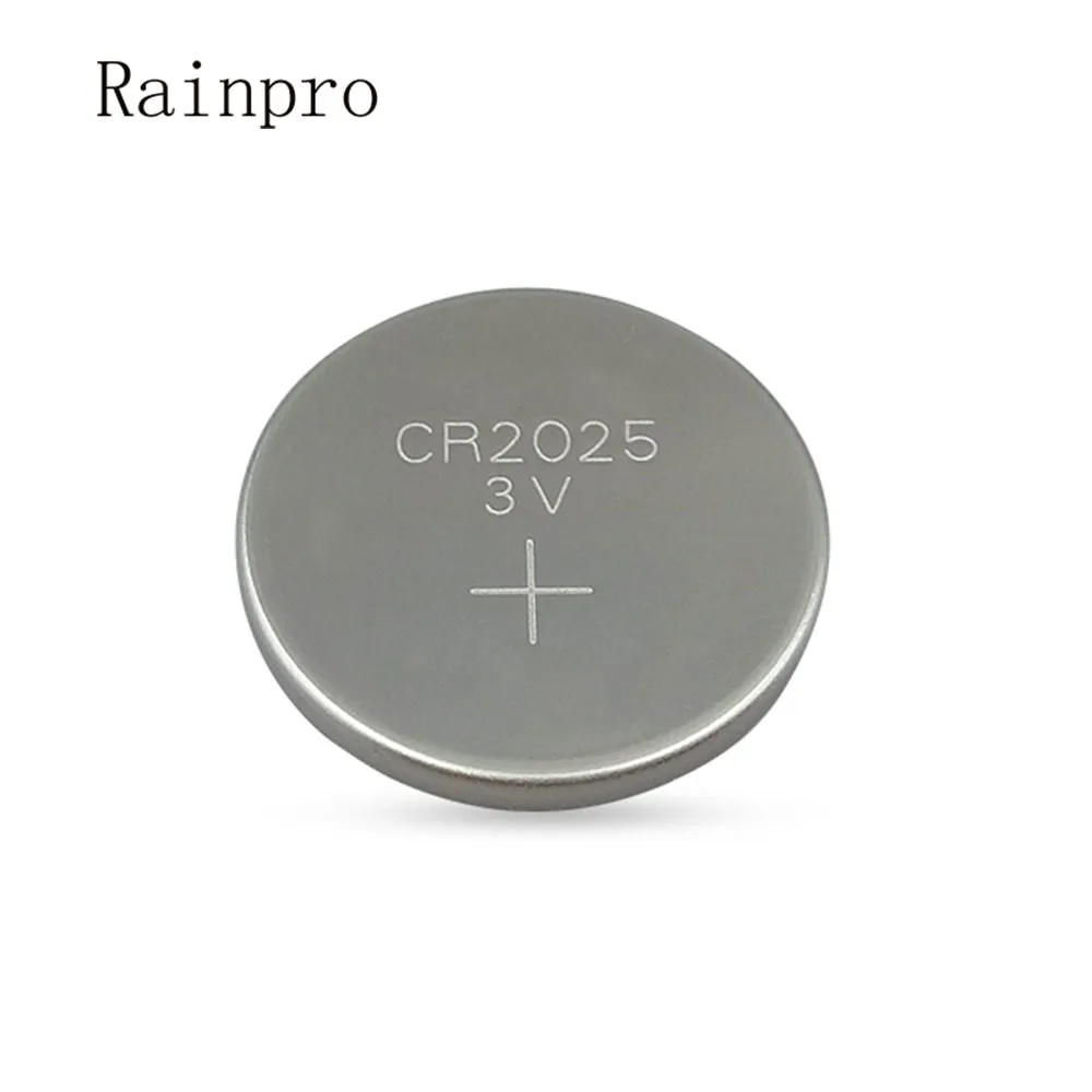 Новый оригинальный кнопочный аккумулятор Rainpro 2 шт./лот CR2025 3 в для автомобильного