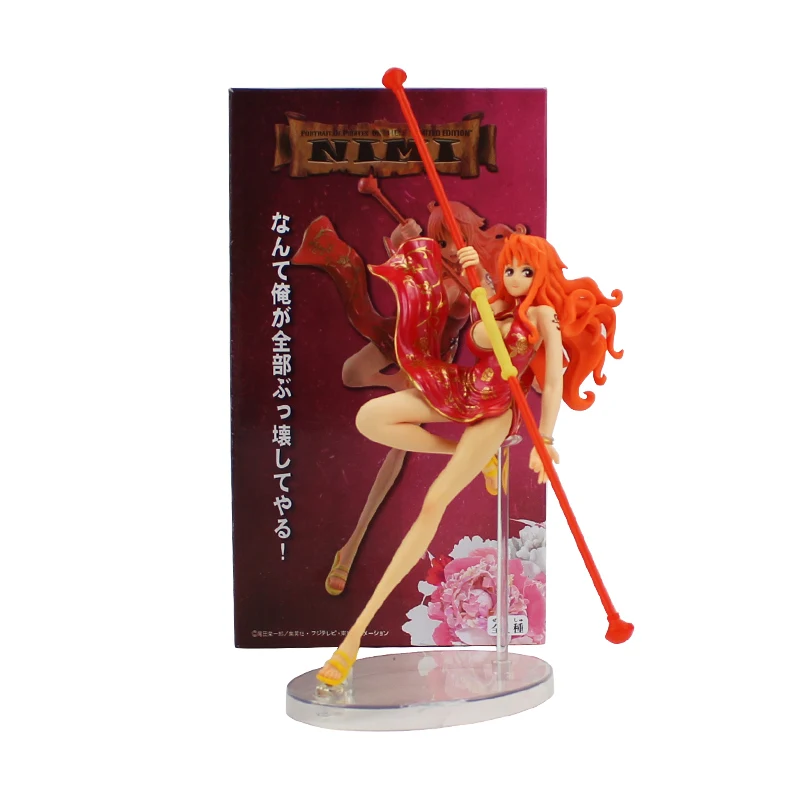 18 см фигурки японского аниме Nami Cheongsam Battle Ver. Экшн фигурка из ПВХ игрушечные
