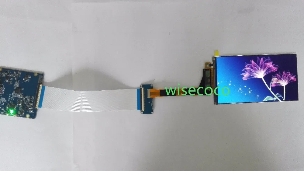 A+ 5,5 дюймов LS055R1SX04 1440(RGB) x2560 Высокое разрешение с MIPI 50pin для 3D принтера/видеопроектора