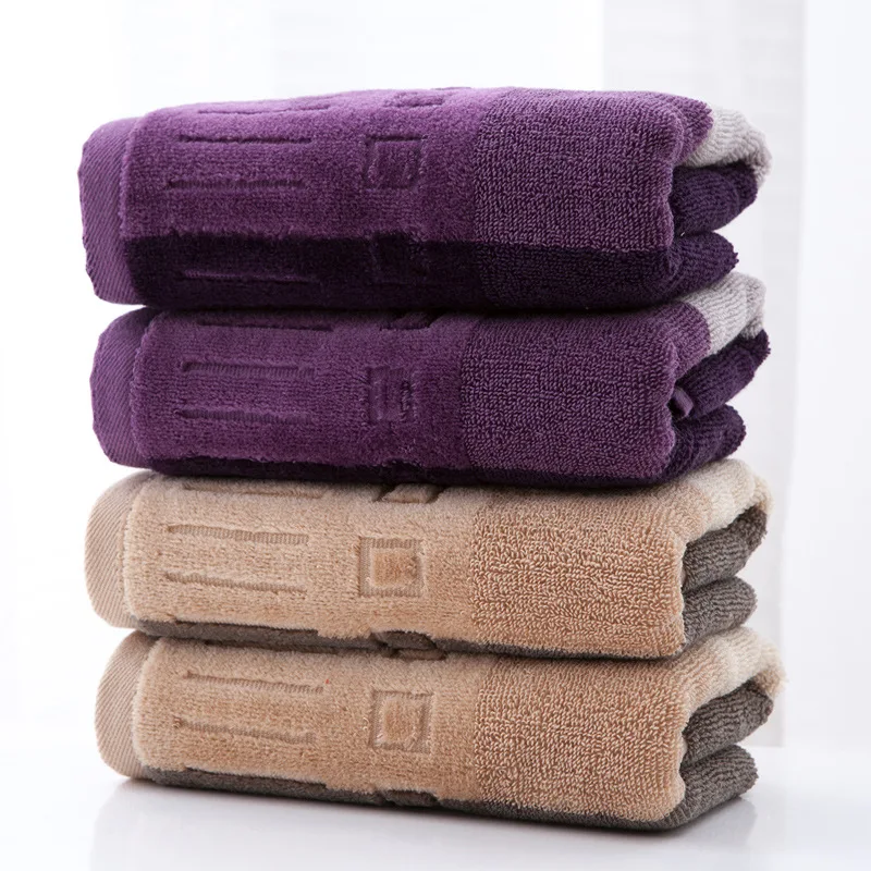 1 шт. 34*34 см мужчины полосатый мягкое лицо towel cotton hair hand полотенца badlaken toallas toalla мано