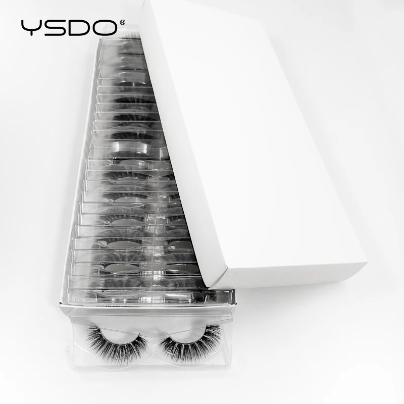 30 пар/упак. 3D норковые ресницы оптом натуральные длинные накладные макияж