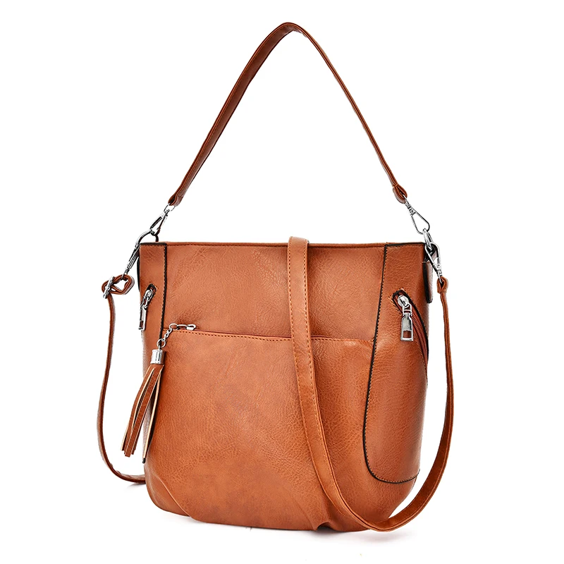 Женские Сумки из искусственной кожи повседневные женские сумки Tote испанская