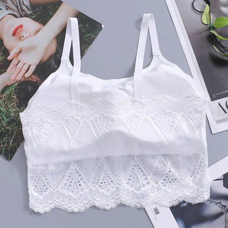 Женский комфортный бюстгальтер без бретелек Deportes Crop Top с подушечками Бюстгальтер