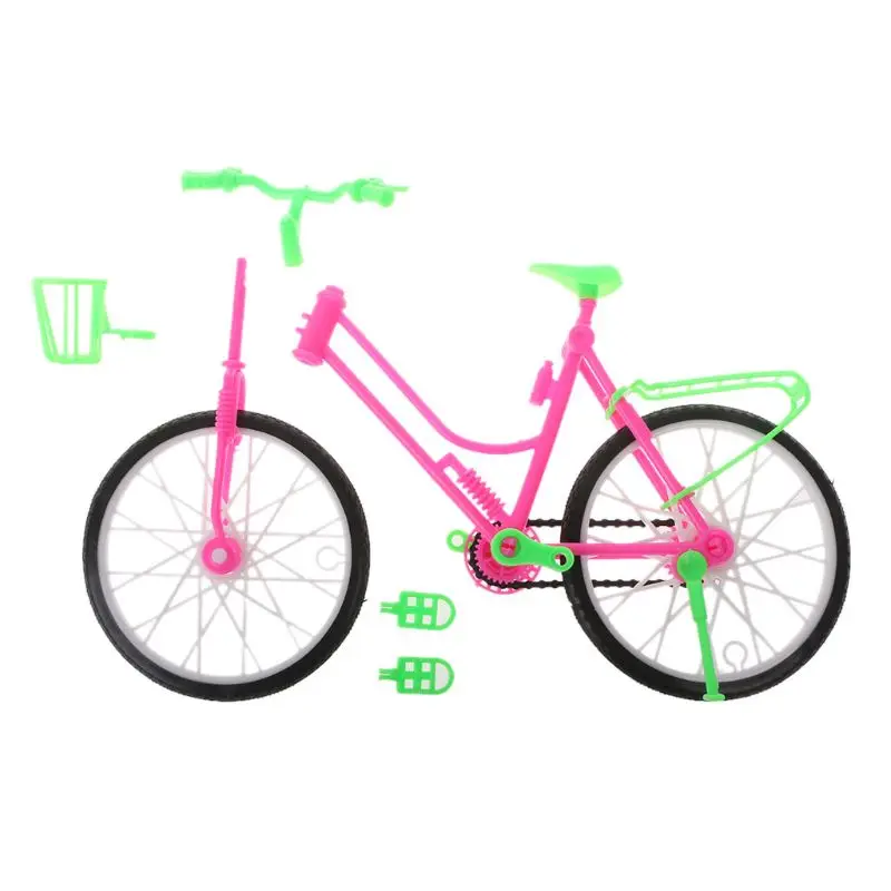 Бесплатная доставка высококачественный семейный велосипедный кукольный домик