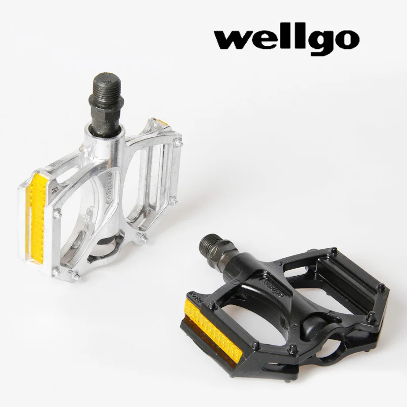 WELLGO XPEDO MTB M195 велосипедная педаль BMX DH Горные алюминиевые шпиндельные подшипники педаль фиксированной шестерни с отражателем