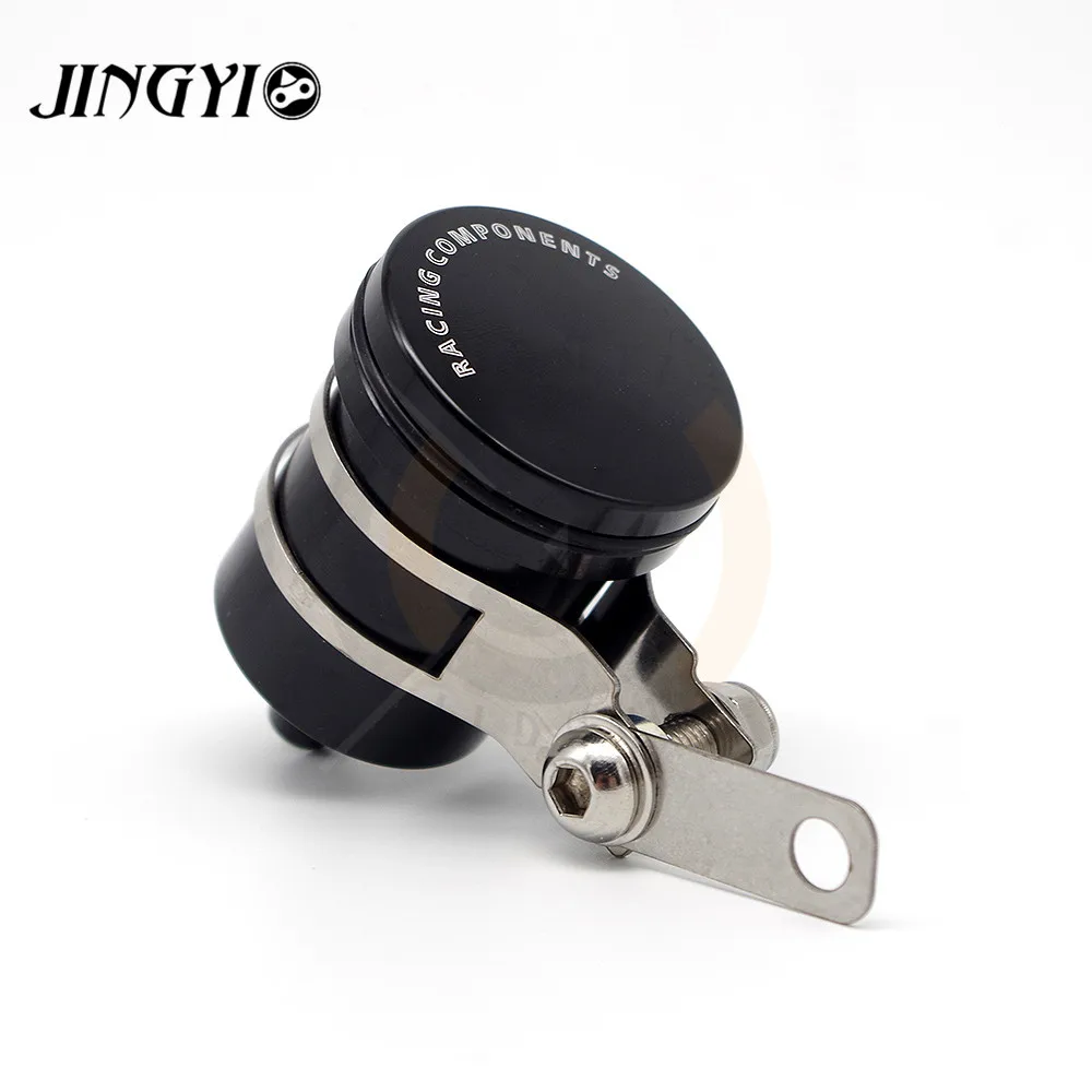 Black Motorcycle Brake Fluid Reservoir Clutch Cylinder Tank Oil Fluid Cup For AFRICA TWIN CRF1000L KYMCO CF MOTO SUZUKI RM 125 - Цвет: Black