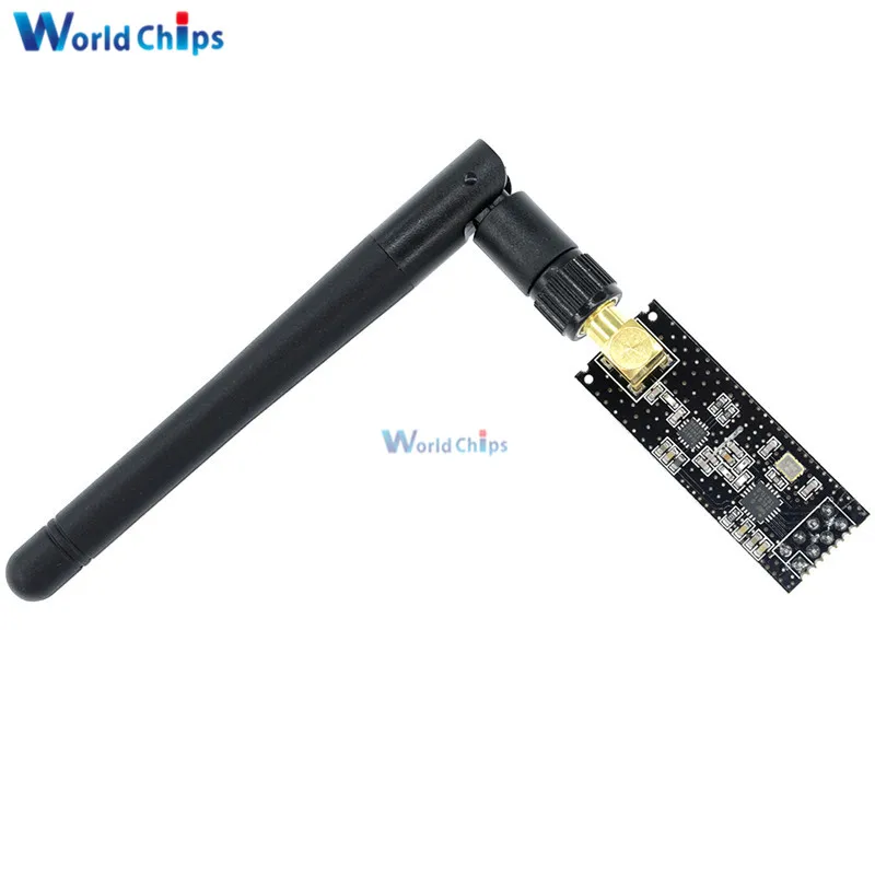 Diymore NRF24L01 + PA LNA SMA беспроводной модуль связи приемопередатчика с антенной 1000