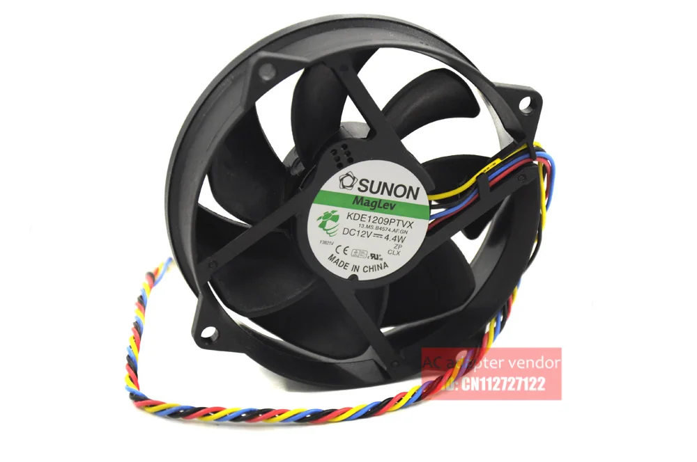 Новый вентилятор охлаждения SUNON 9 см 90254 KDE1209PTVX 12 В 4 Вт|cooling fan|maglev fanfan cooling |