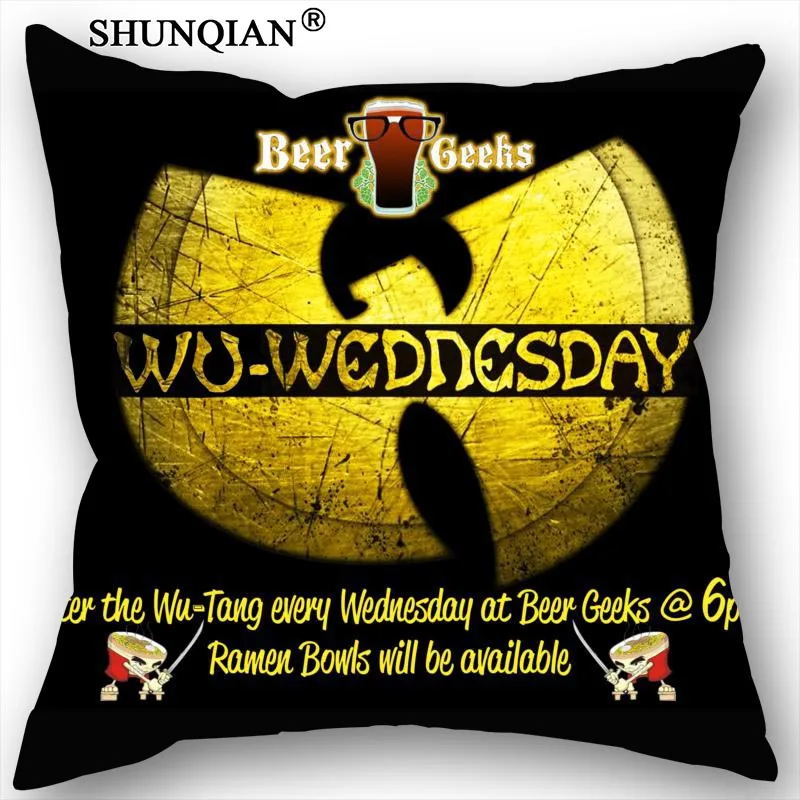 Хороший Wu Tang декоративная Свадебные наволочки индивидуальный подарок для наволочки - Цвет: 19