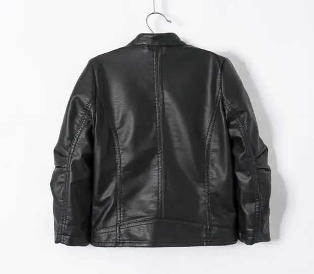 Новая кожаная куртка для маленьких мальчиков Детское пальто Camperas Ninos детская