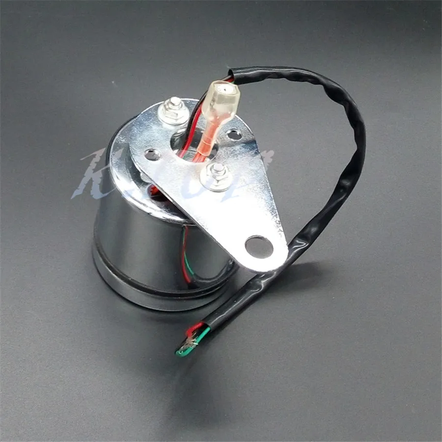 Хром 12В универсальный мотоцикл светодиодный цифровой масляный топливный