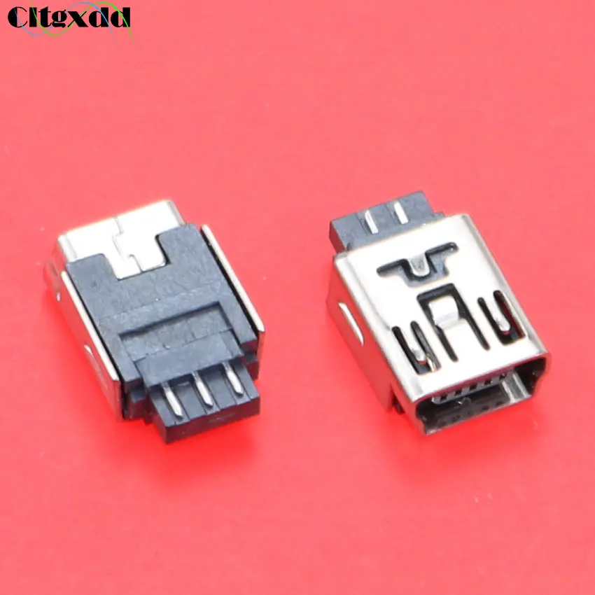 Cltgxdd 1 ~ 100 шт 5pin мини usb разъем V3 провода для MP3 MP4 GPS и т. Д. 180 Степень погружения |