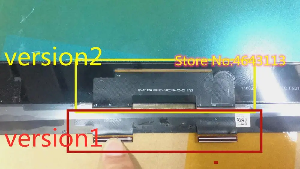 Замена сенсорного дигитайзера для hp PAVILION X360 14M-BA 14-ba серии 1" Сенсорная панель экрана