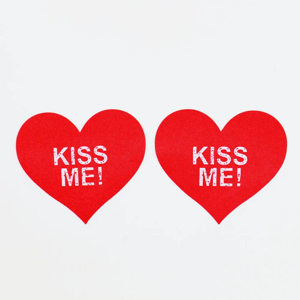 SP & CITY 2018 New KISS ME с буквами лепестки груди милый светится в темноте наклейка на