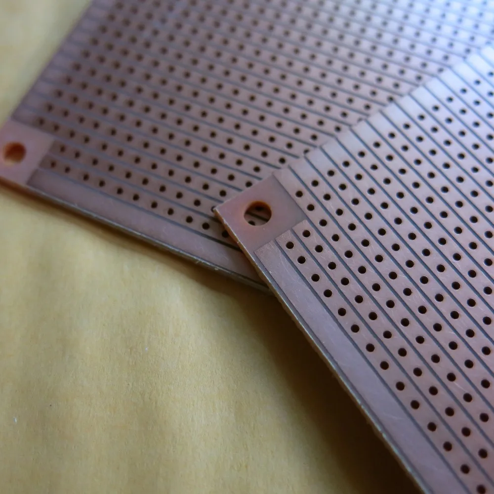 5pcs/lot 9.4x11cm joint holes prototyping circuit board Stripboard Veroboard pcb Single Side Platine breadboard experiment | Обустройство