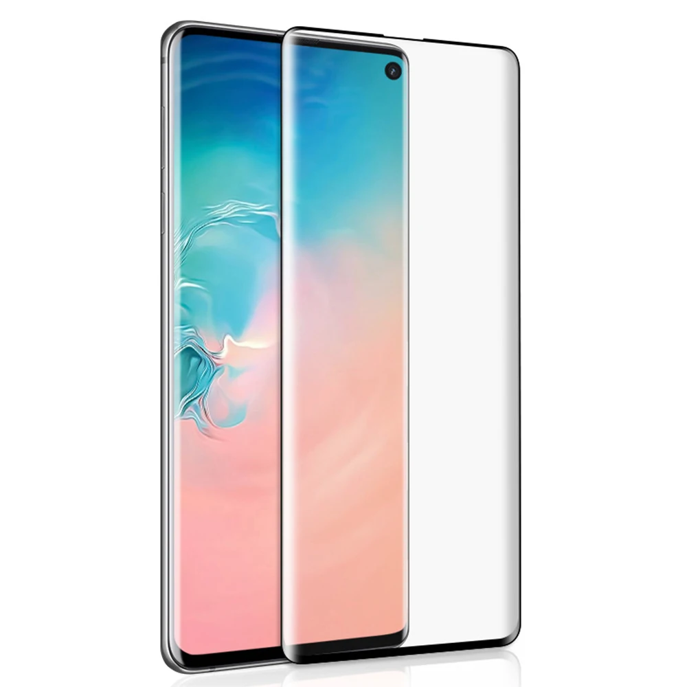 CCDZ изогнутые полное покрытие закаленное Стекло для samsung Galaxy S10/плюс/S10 E Экран