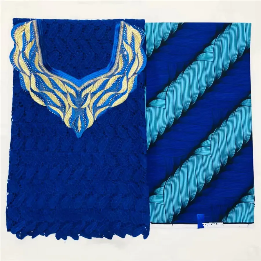 Африканская кружевная ткань молочный шелк шнур tissu африканская с восковым