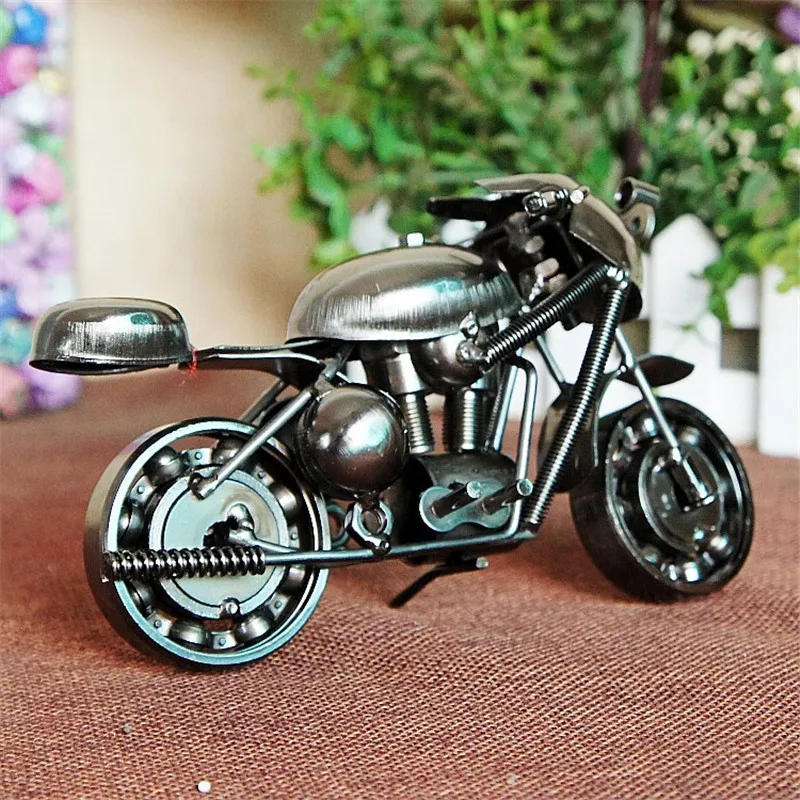 Винтажный домашний декор моторный велосипед подарок железные мотоциклы