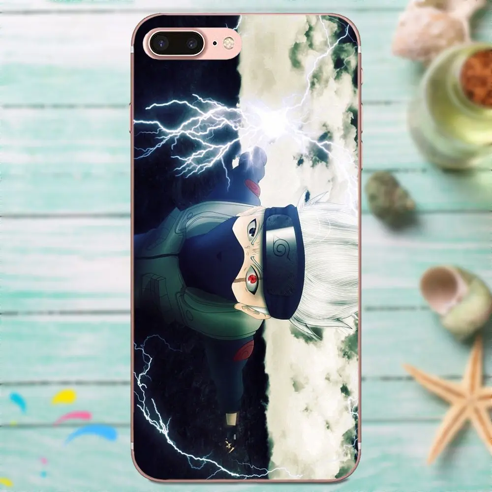 Shippuden Kunai Naruto Uzumaki для Apple iPhone X XS Max XR 4 4S 5 5C 5S SE 6 6S 7 8 Plus ТПУ чехлы