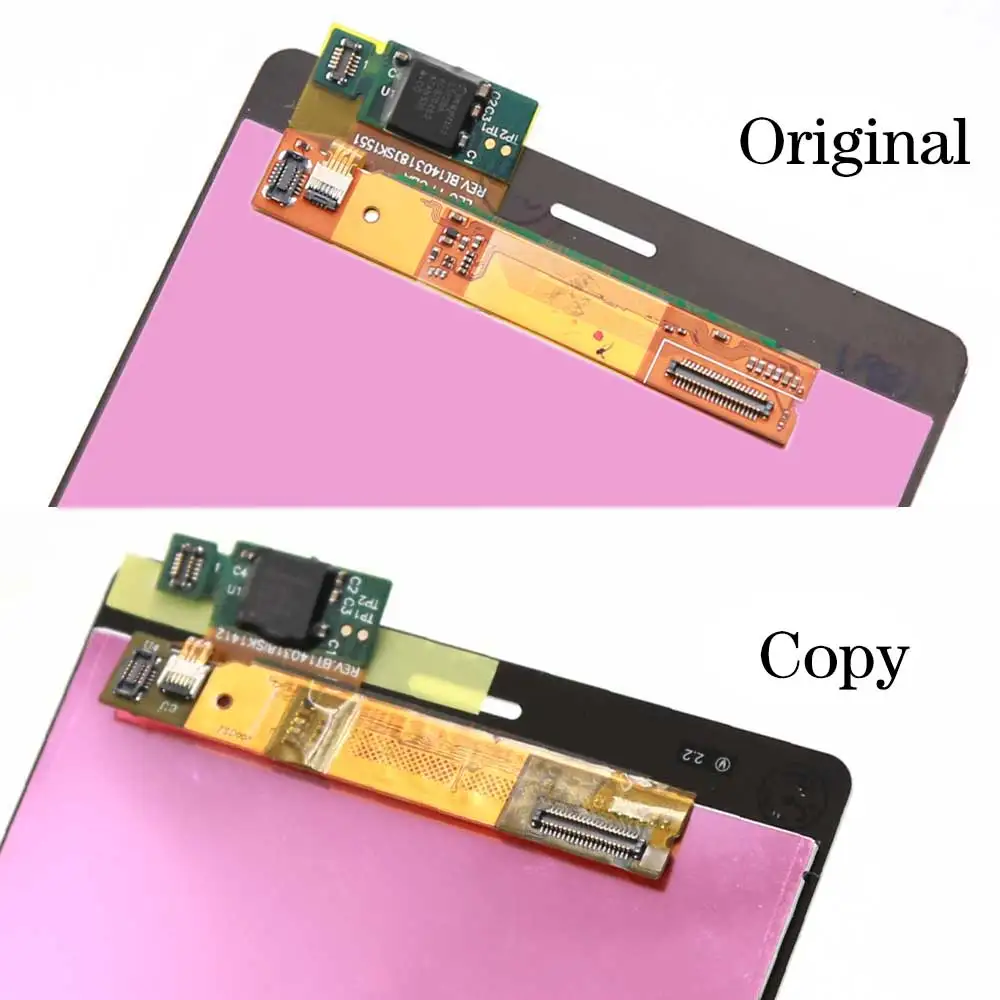 Оригинальный ЖК-экран для sony Xperia Z3 1920x1080 5 2 ''для сенсорный экран D6603 D6633 D6653 L55T +