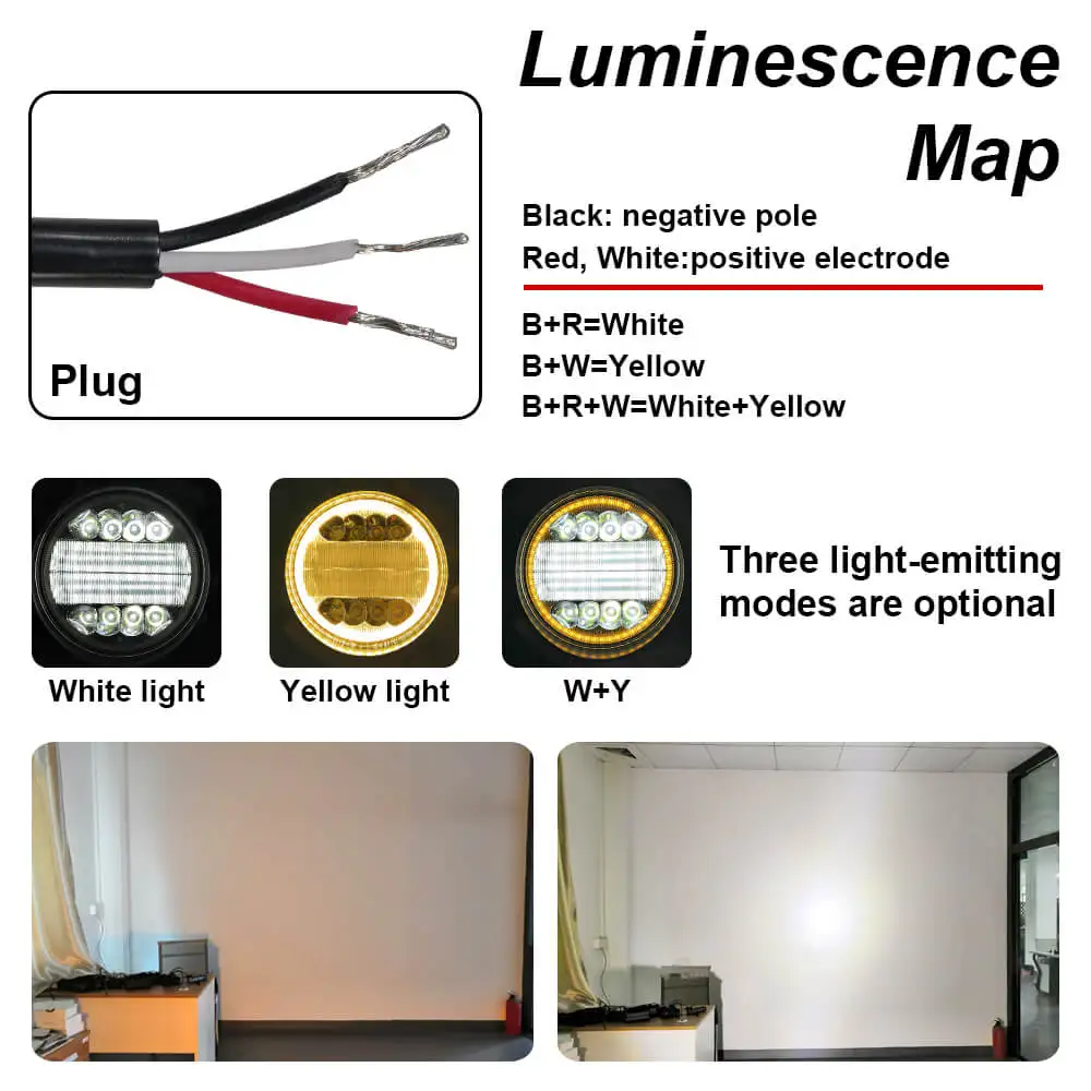 YIRAY LED 72 Вт Рабочее освещение бар для внедорожников грузовиков лодок джипов 4x4