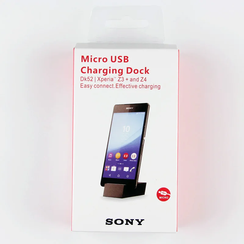 Новая Оригинальная зарядная док-станция Sony DK52 для Xperia Z3 Plus + Z4 E6553 E6533 | Мобильные