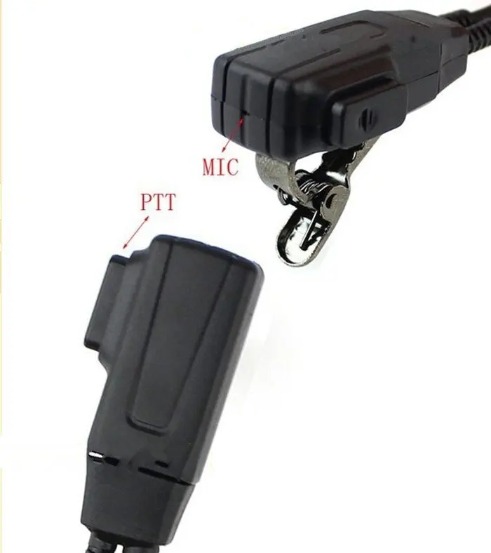 Гарнитура PTT с микрофоном наушники вкладыши для Motorola Radio GP68 GP88 /88S XTN446 XU4100 CLS1450