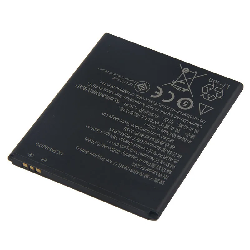 Оригинальный аккумулятор BL242 для Lenovo k 3 фотосессия K10E70 A6000 A3860 A3580 A3900 A6010 2300