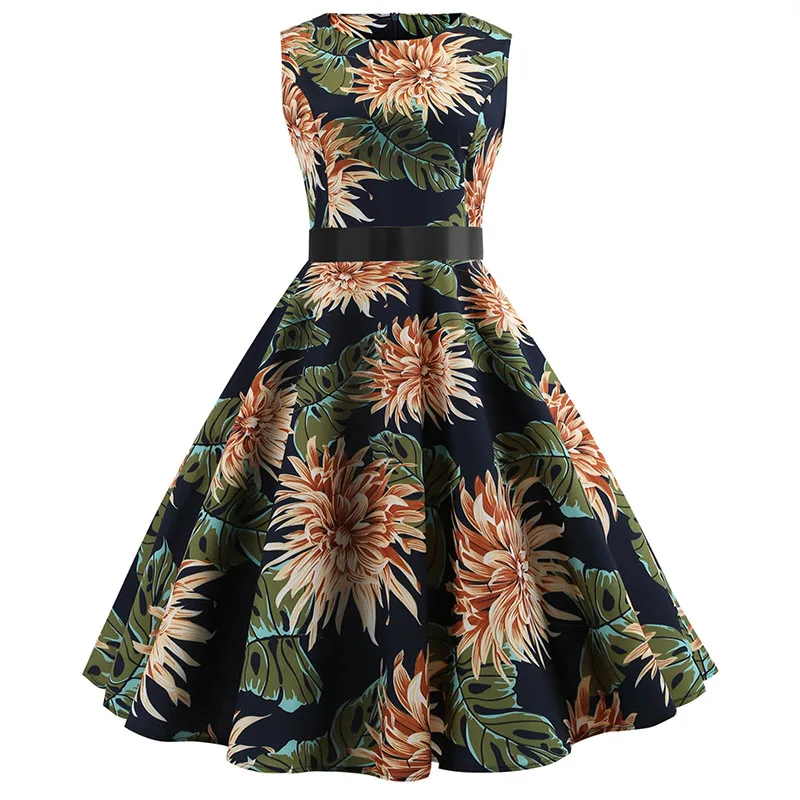 Черно-белое клетчатое винтажное платье размера плюс для женщин Vestidos Hepburn 50s 60s элегантные платья для вечеринок повседневные рокабилли Pin Up Сарафан