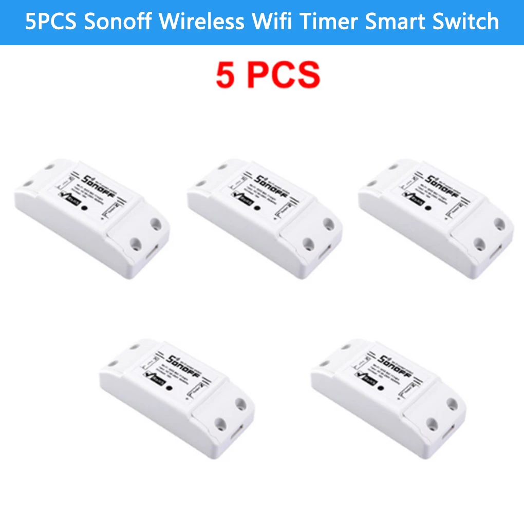 Sonoff беспроводной Wifi умный переключатель приложение управление модуль домашней