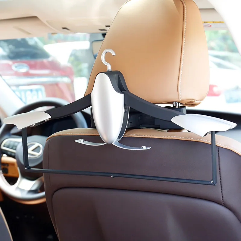 E-FOUR Автомобильная вешалка для пальто куртка костюм вешалка для одежды ABS многофункциональная автомобильная вешалка под пальто портативный складной дорожный аксессуар LADA