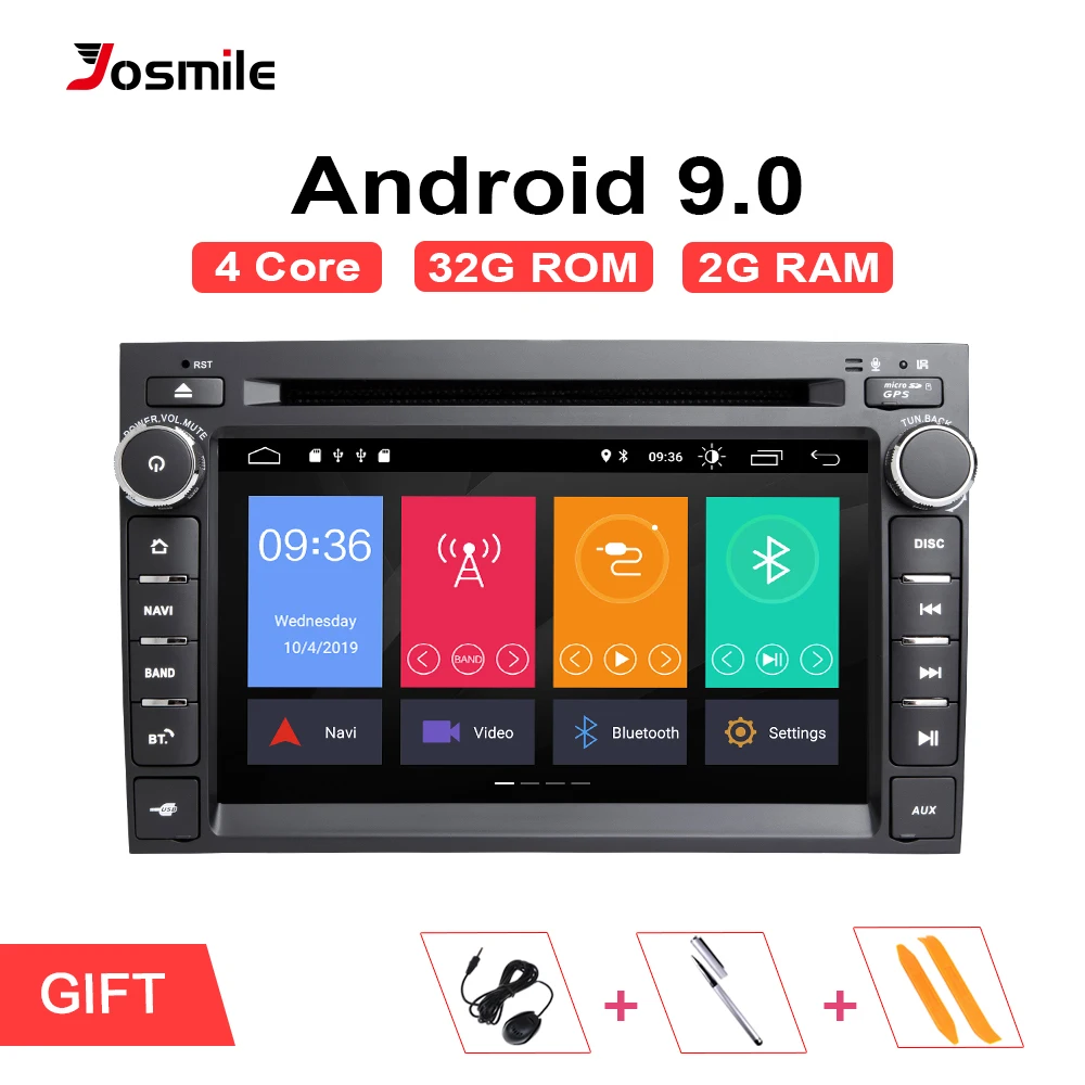 1 Din Android 9 0 автомобильный dvd плеер для GMC Yukon Sierra Chevrolet Traverse Express Acadia Denali Savana Equinox TahoeGPS