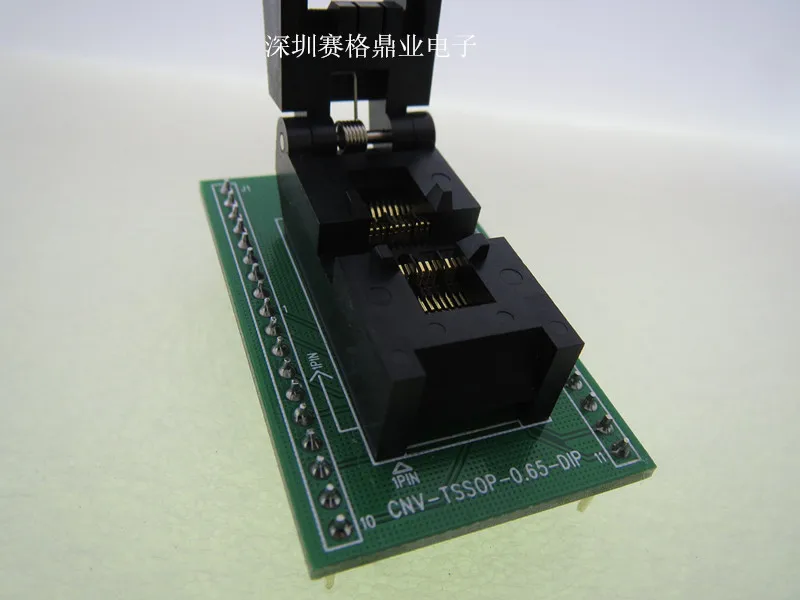 Original YAMAICHI IC Test Seat IC51-0202-779 Burning Programme SSOP20 TSSOP20 Socket Adapter |