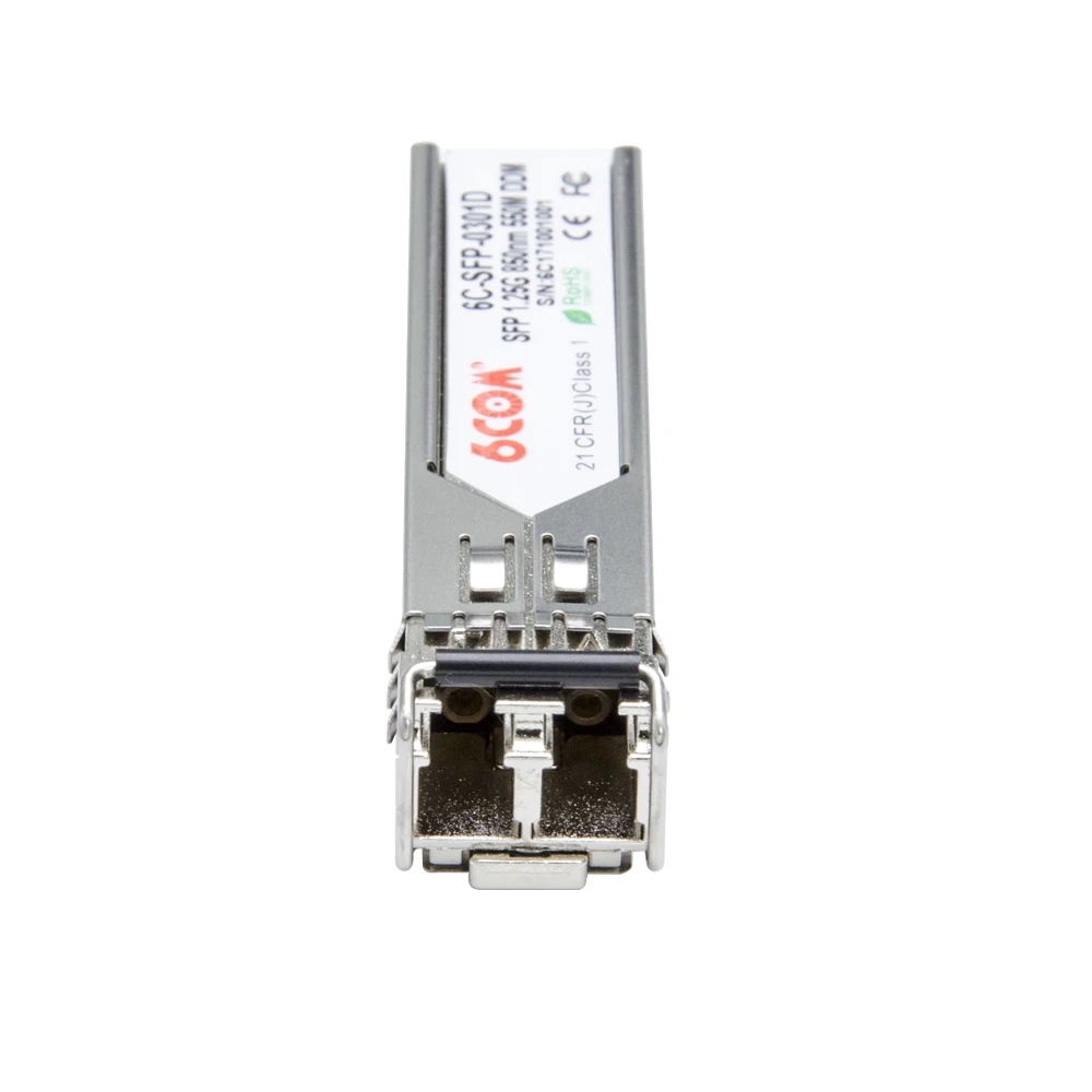 1,25G 550M SFP трансивер для Mikrotik S-85DLC05D, 1000BASE-SX 850nm DDM Дуплексный LC гигабитный многомодовый мини-модуль GBIC