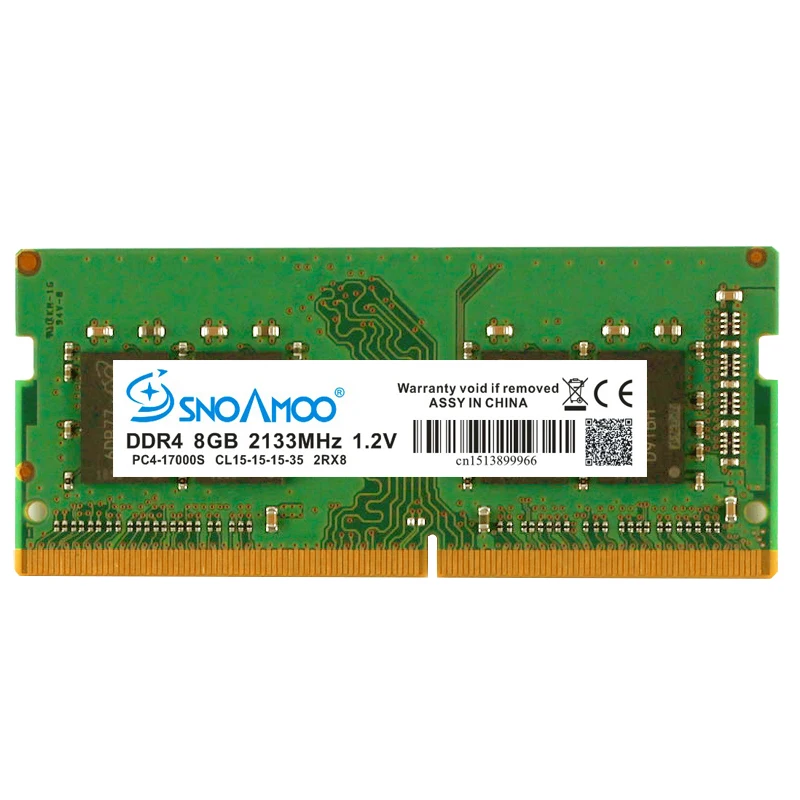 SNOAMOO ноутбук DDR4 ОЗУ памяти 8 Гб 2133 МГц 2400 для ноутбука высокая производительность