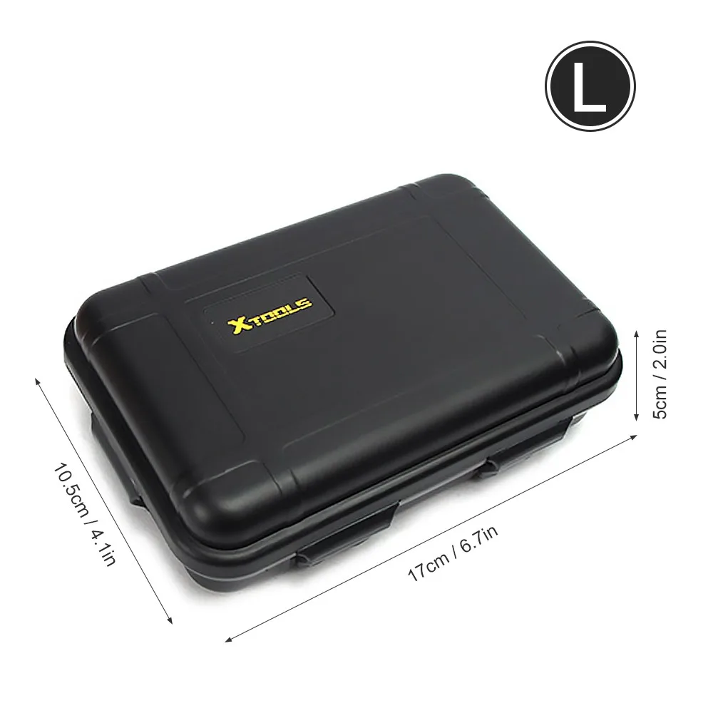 Прочный пластиковый небольшой чехол для выживания водонепроницаемый