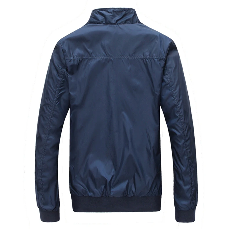 M-5XL, весенне-Летняя мужская куртка, Повседневная тонкая Толстая ветровка, куртка-бомбер для колледжа, черная ветровка, мужская куртка, университетская куртка, большой размер, YJ19