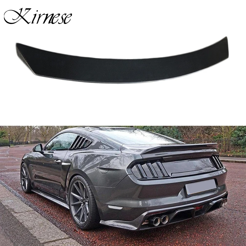 Kirnese спойлер заднего багажника из углеродного волокна крыла для Ford Mustang 2015 2016 2017