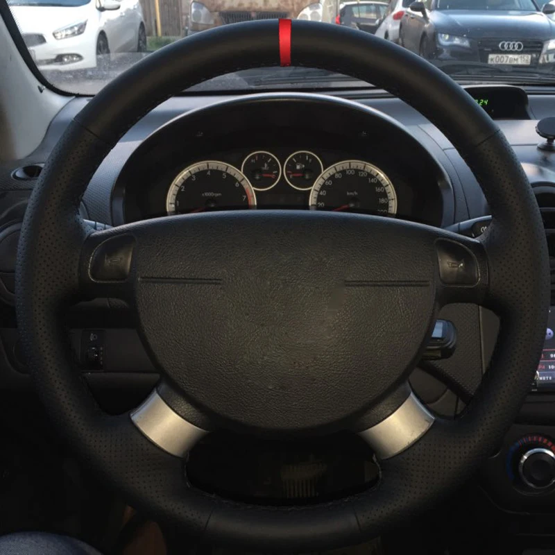 Ручное шитье HuiER яркий красный маркер для Chevrolet Lova 2006-2010 Aveo Buick Excelle Gentra 2013-2015