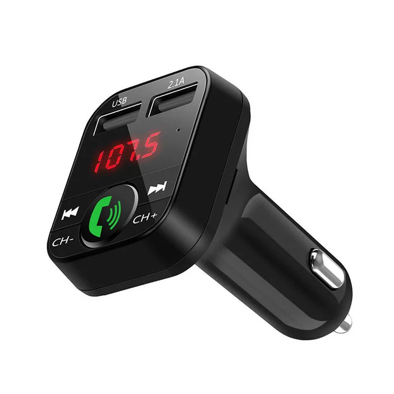 Новый Bluetooth Автомобильный fm передатчик беспроводной радио адаптер USB зарядное