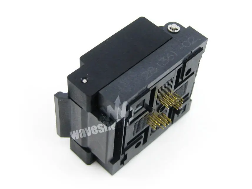 Адаптер программирования QFN28 MLP28 MLF28 QFN 28(36)B 0.5 02 Enplas IC тестовая запись в розетке 0 5