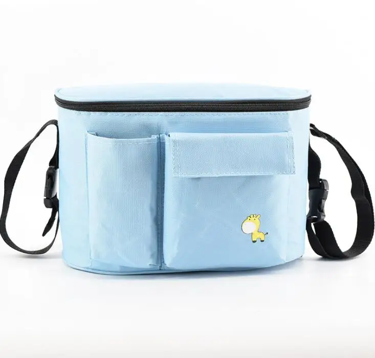 Blue Deer Детская подвесная корзина, сумка для коляски, дорожная сумка для подгузников, сумка для хранения подгузников, сумка для кормления, аксессуары для коляски - Цвет: Blue Deer