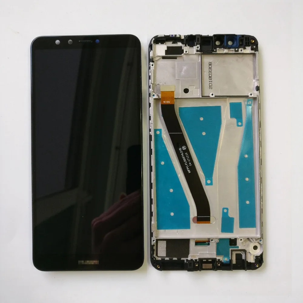 Белый/черный для Huawei Y9 2018 FLA-L22 FLA-LX2 FLA-AL00 FLA-LA10 ЖК-дисплей + сенсорный экран