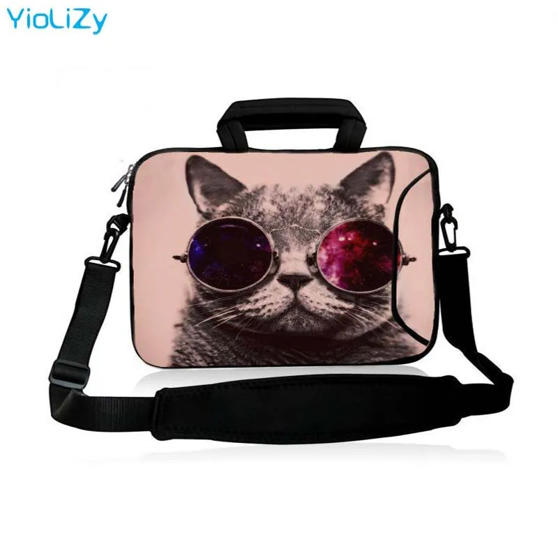 

10'' 12" 13.3" 14" 15.6'' 17.3" briefcase Notebook Sleeve Laptop shoulder bag PC Handbag protective case Messenger bag SB-2222