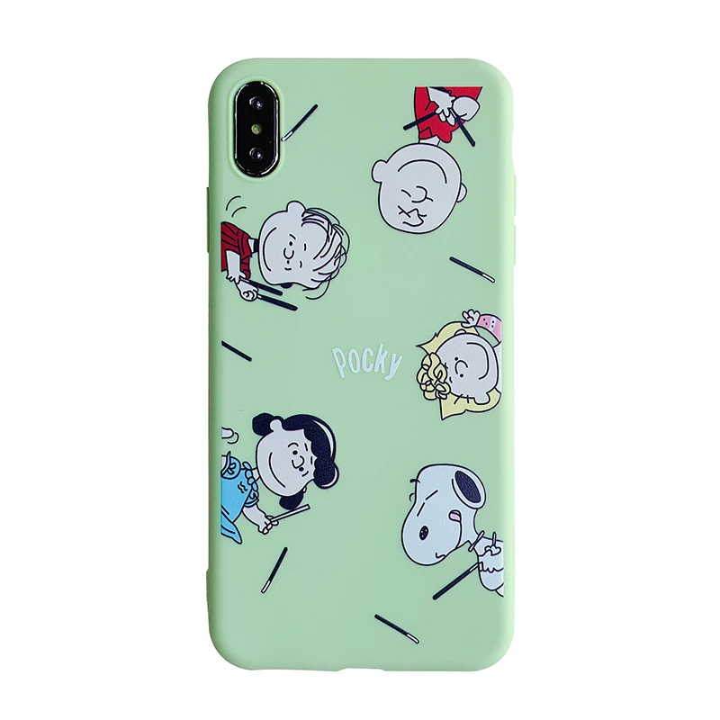 Чехол для телефона Kexin с милой собакой iphone X Xr Xs Max матовый чехол животным узором